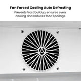 Thermaster Upright Glass Door Beverage Fridge - SDC-258B