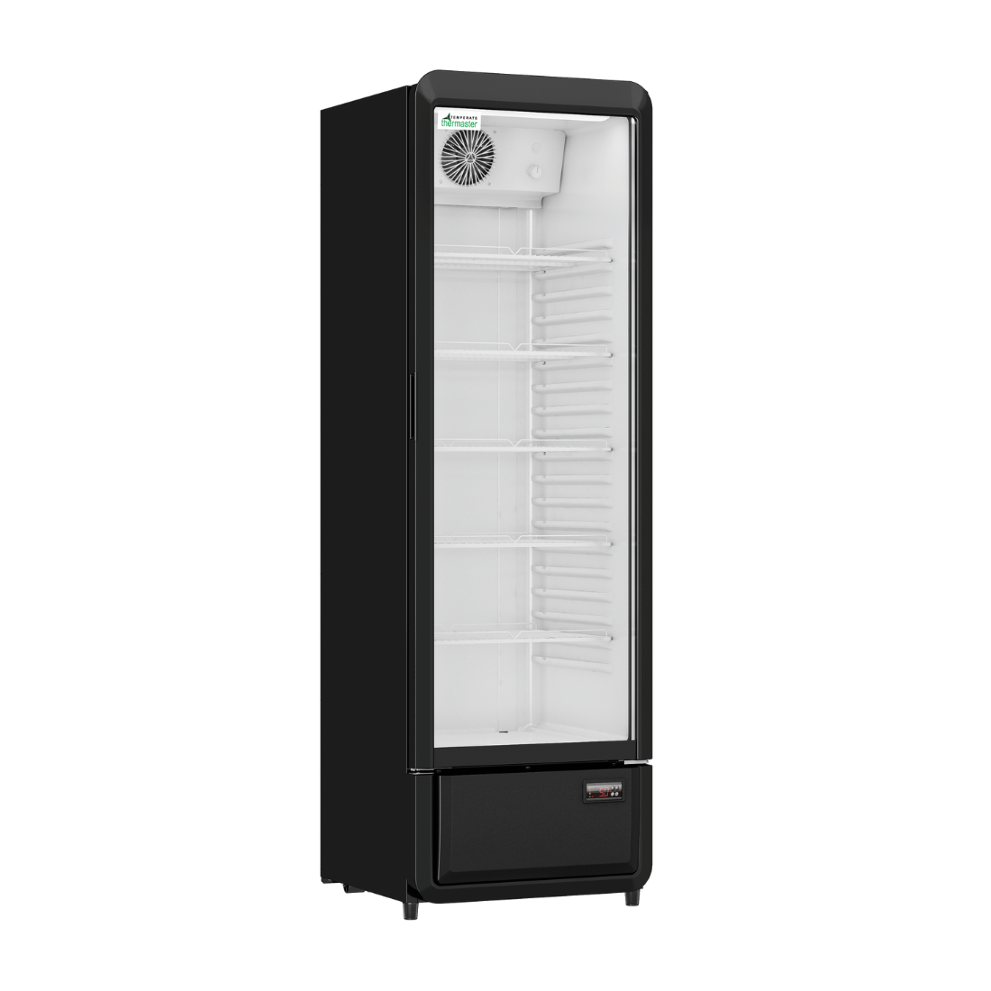 Thermaster Upright Glass Door Beverage Fridge - SDC-258B