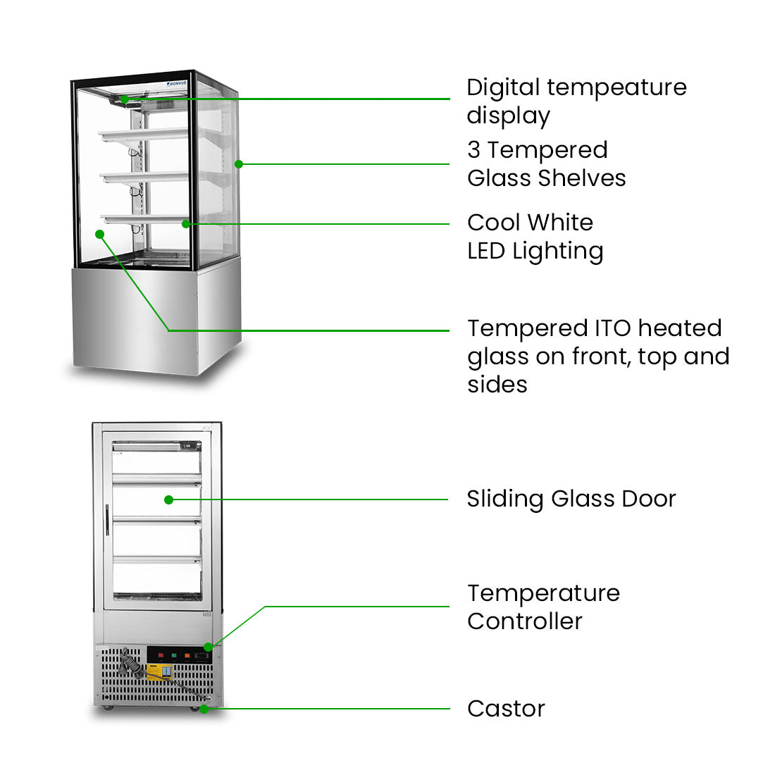 BONVUE Cake Display - SF820V