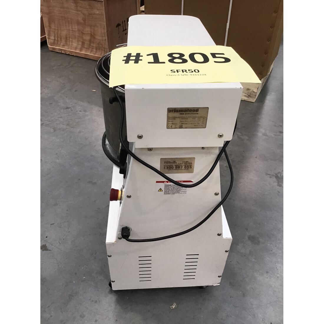 2NDs: Prismafood Spiral Mixers SFR50-NSW1805