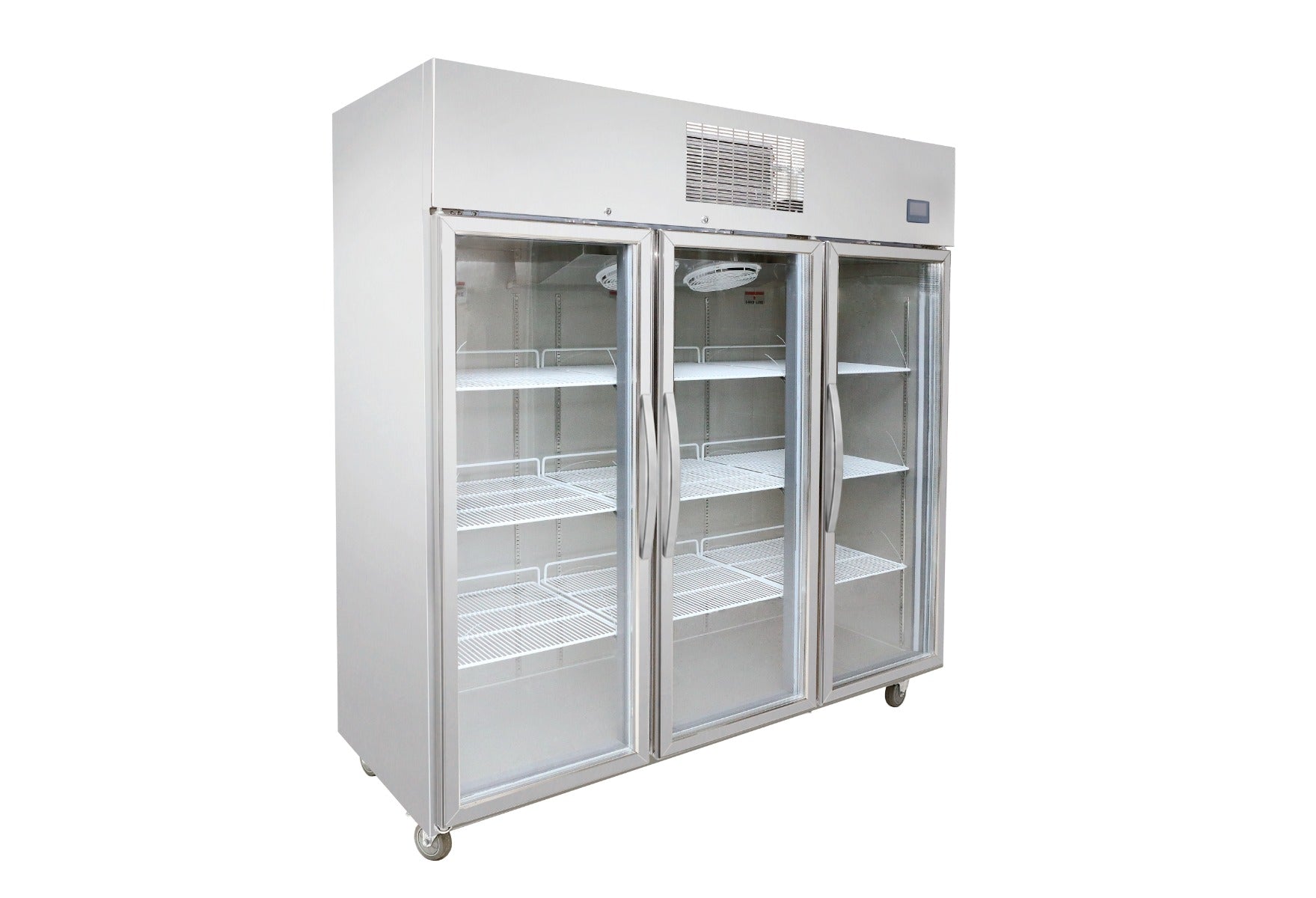 THERMASTER 1500L Full-Width Three Glass Door Upright Display Freezer — SFWFG1500
