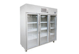THERMASTER 1500L Full-Width Three Glass Door Upright Display Freezer — SFWFG1500