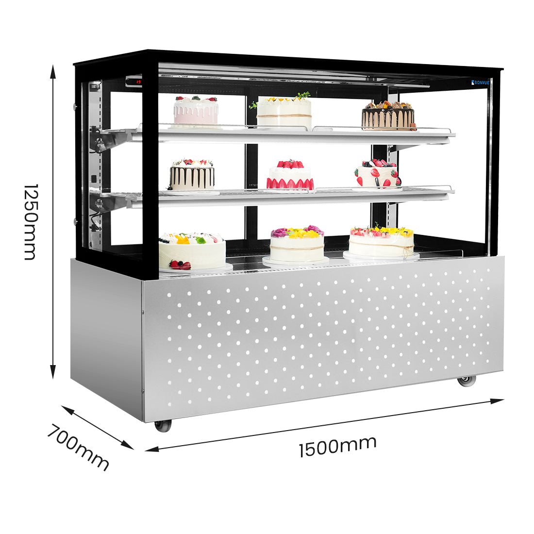 Bonvue Chilled Food Display - SG150FA-2XB