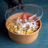 PakMax 150mm PET Bowl Lid - SBL-150-PET-LID
