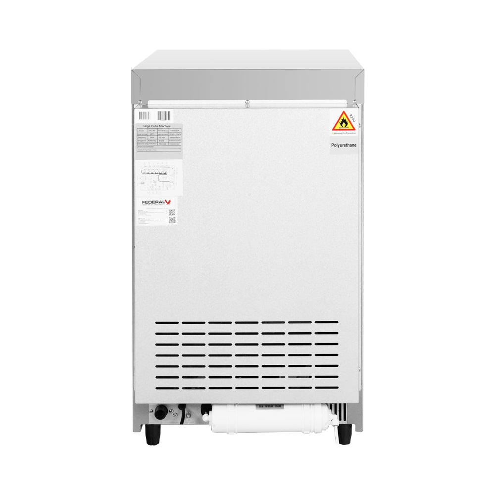 BLIZZARD Crystal Square Ice Maker 40kg/24hr with 20kg Storage - SIC-40L