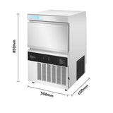 BLIZZARD Crystal Square Ice Maker 40kg/24hr with 20kg Storage - SIC-40L