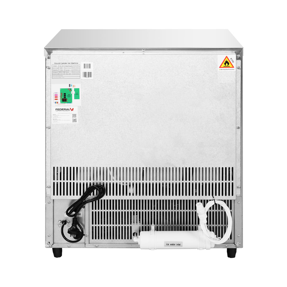 BLIZZARD Crystal Column Pro Octagonal Cylinder Ice Maker 63kg/24hr with 25kg Storage - SIC-63R