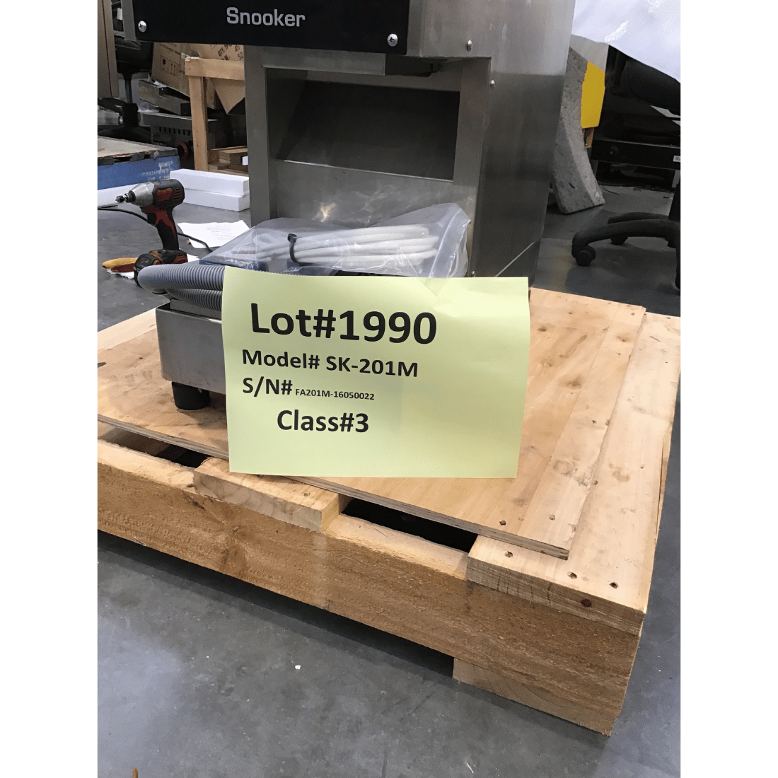 2NDs: Blizzard Icemaker Snow Flake Ice Output 200Kg - SK-201M-NSW1990