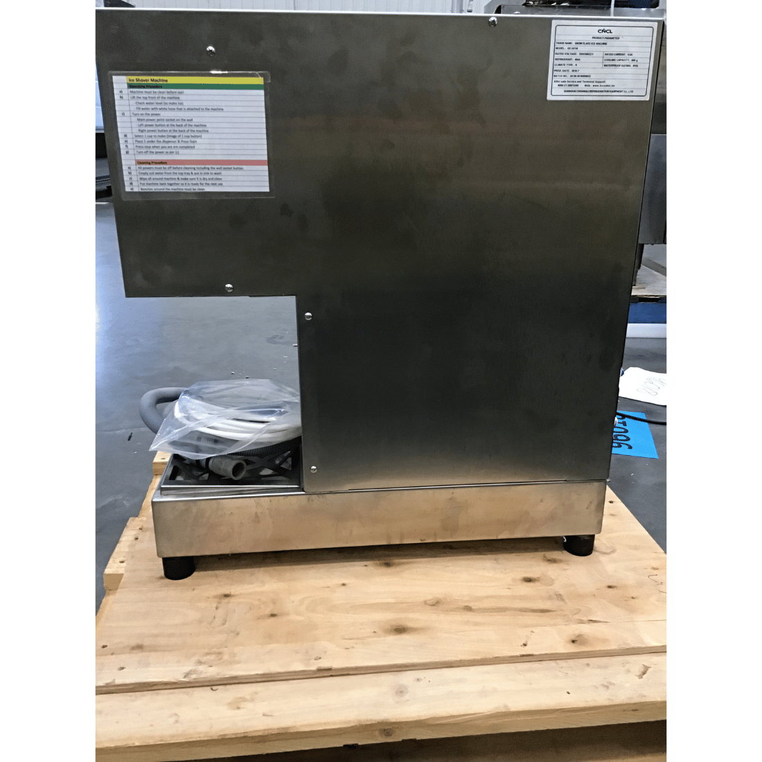 2NDs: Blizzard Icemaker Snow Flake Ice Output 200Kg - SK-201M-NSW1990