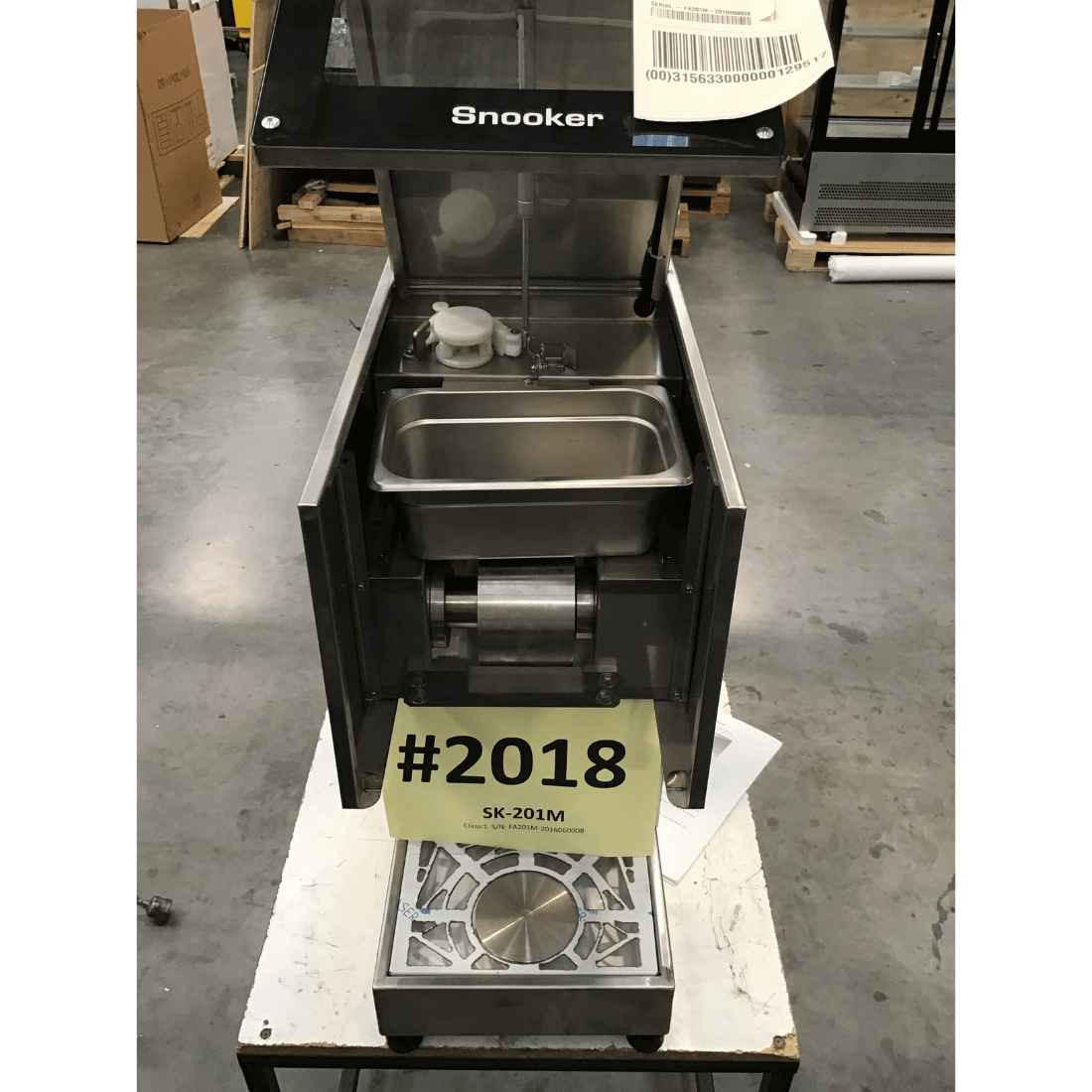 Ex-Showroom: Blizzard Icemaker Snow Flake Ice Output 200Kg - SK-201M-NSW2018