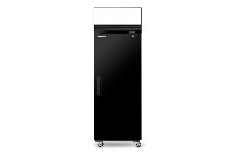 SKFT650NS-AC 1 Solid Door Upright Display or Storage Freezer