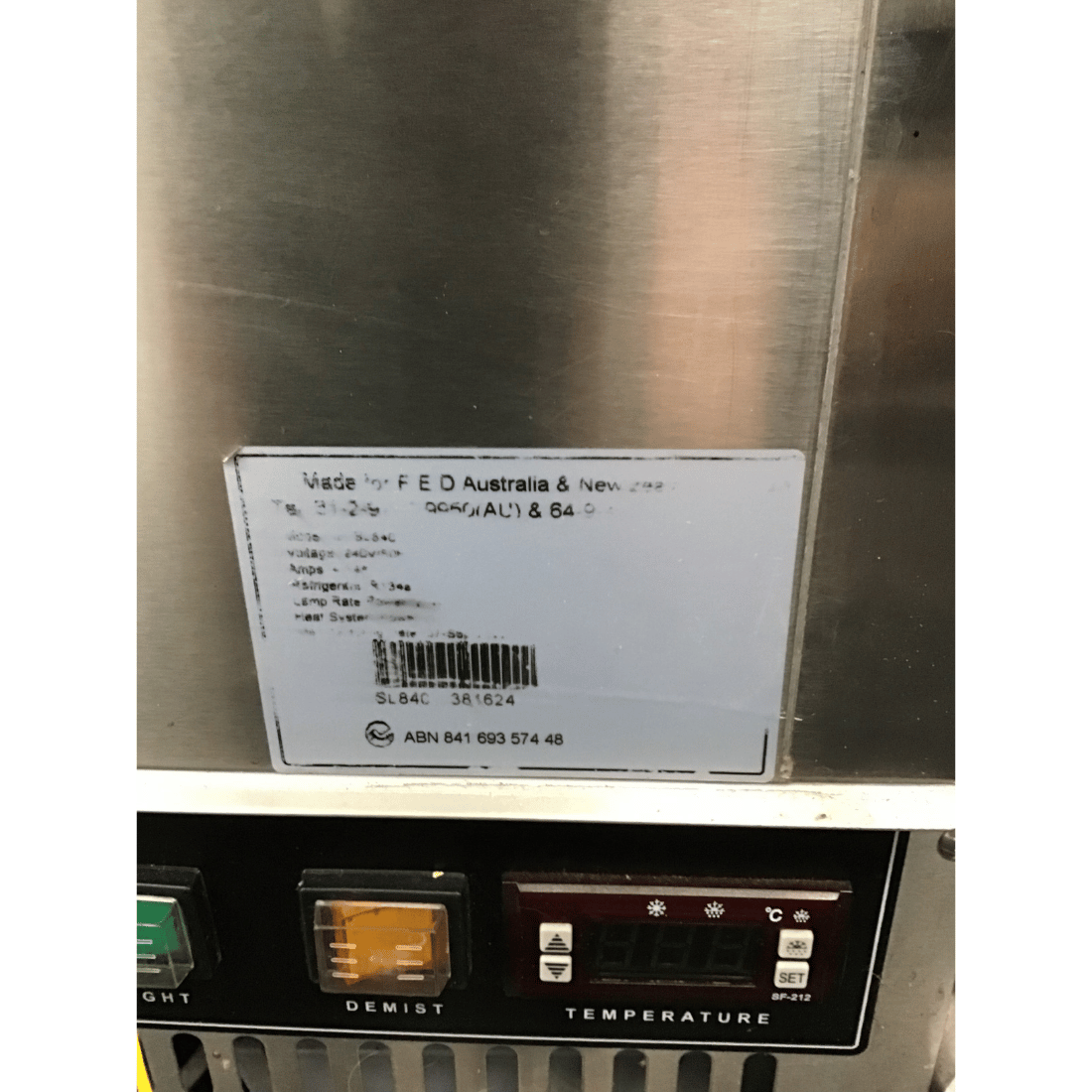 2NDs: Bonvue Chilled Food Display - SL840-QLD228