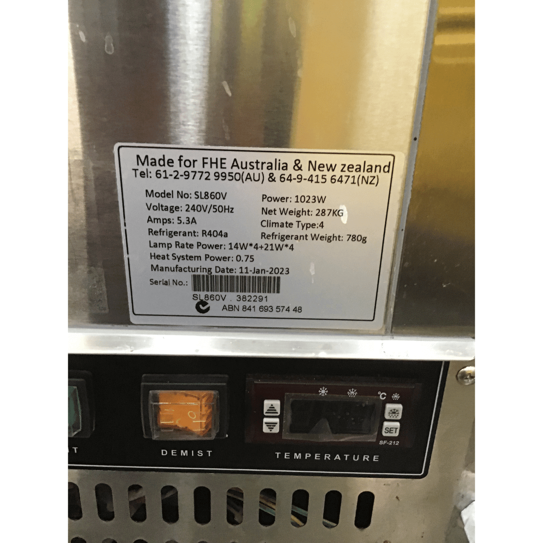 2NDs: Bonvue Chilled Food Display - SL860V-NSW2031