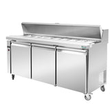 Thermaster three large door Sandwich Bar - SLB180