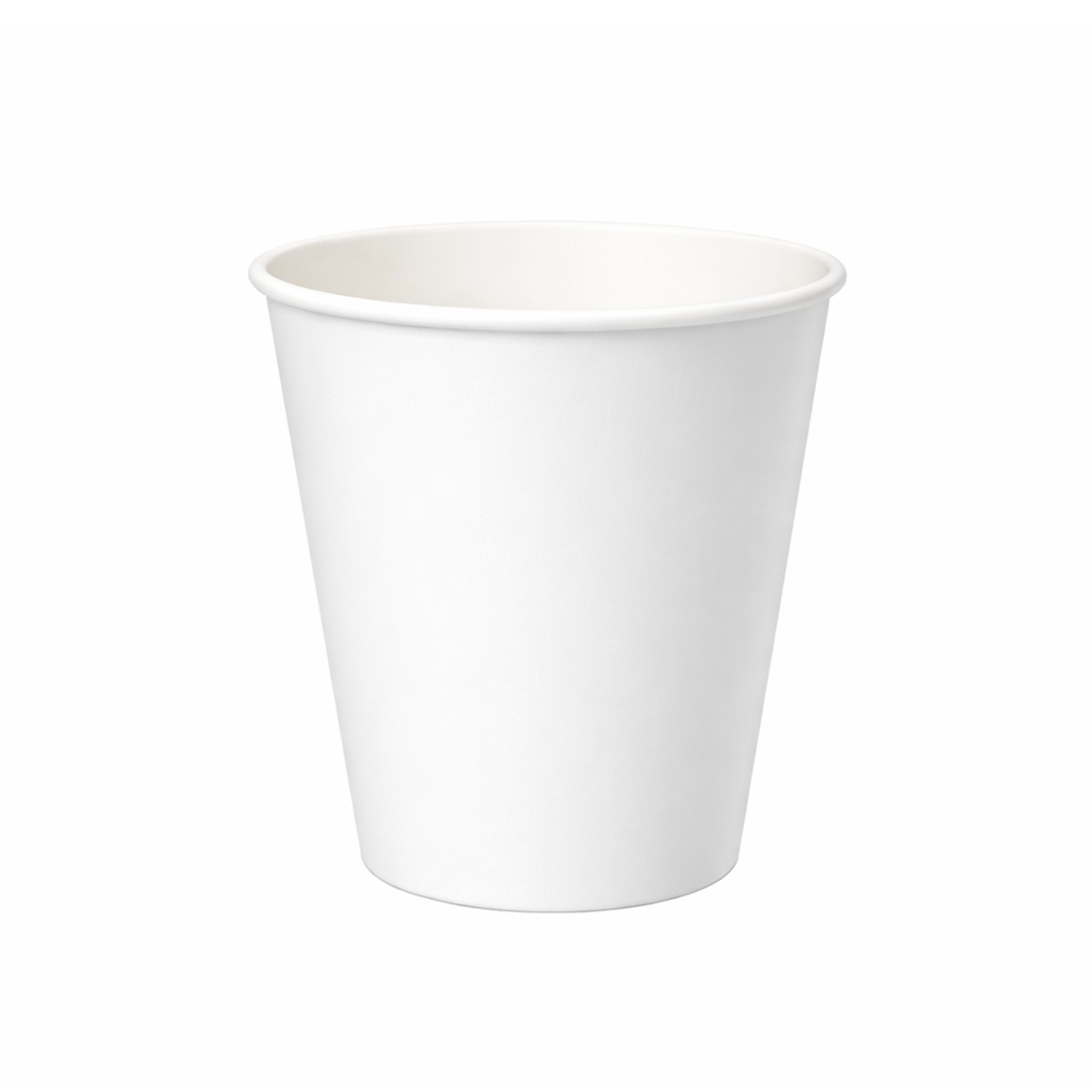 PakMax White 4oz Single Layer Hot Paper Cup - SLHPC-63-4W
