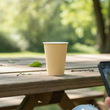 PakMax KRAFT 8oz 90mm Single Layer Hot Paper Cup - SLHPC-90-8K