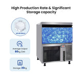 Blizzard Premium Under-Counter Ice Maker Large Cube Ice – SN-200P