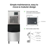 Blizzard Granular Ice Maker 250Kg - SN-258F
