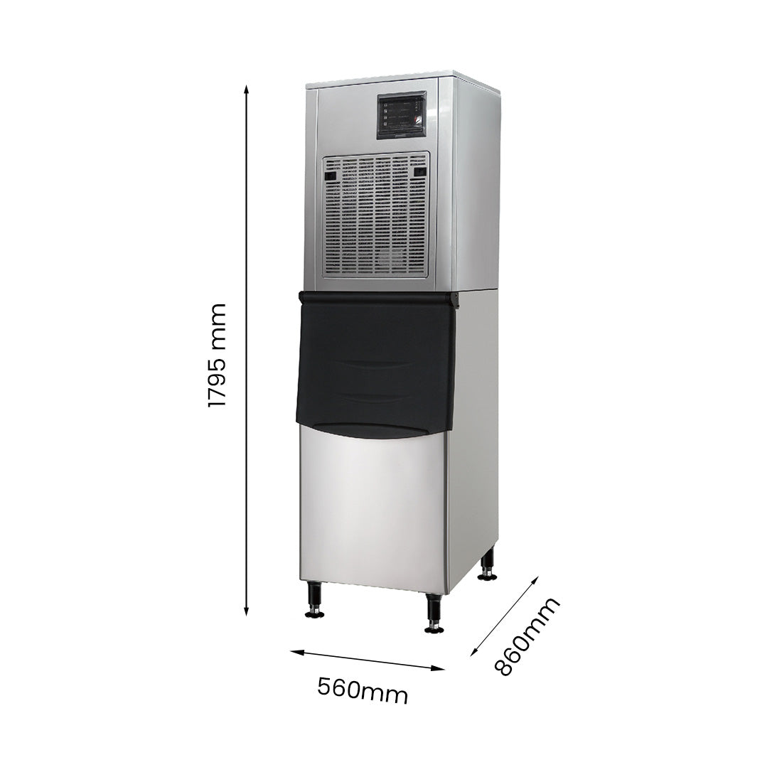 Blizzard Chewblet/Nugget Ice Maker 250Kg - SN-258N