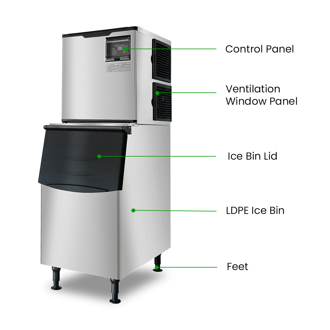Blizzard Ice Maker Air-Cooled - SN-700P