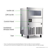 Blizzard Professional Ice Maker - SN-80C