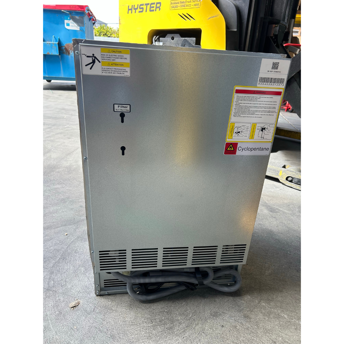 Ex-Showroom: Blizzard Under Bench Ice Maker Air Cooled - SN-80P-QLD124