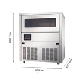 Blizzard Under Bench Ice Maker Air Cooled - SN-81B