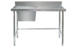 Simply Stainless Sink Bench with Splashback SS05.7.1800L LB