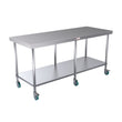 Simply Stainless Mobile Work Bench SS03.7.2100