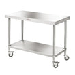 Simply Stainless Mobile Work Bench SS03.7.1200