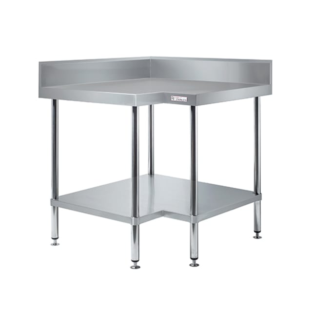 Simply Stainless Corner Bench With Splashback SS04.7.0900