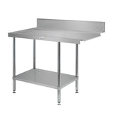Simply Stainless 1500mm wide Dishwasher Outlet Bench SS07.7.1500L