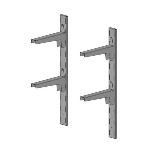 Simply Stainless Adjustable Wall Shelf Brackets Kit SP.SS10.KITA