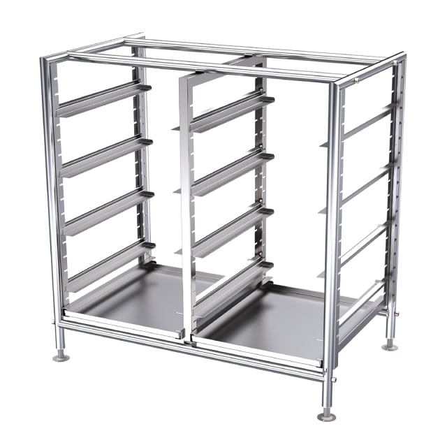 Simply Stainless Undercounter Double Glass Rack SS36.DGR