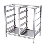Simply Stainless Undercounter Double Glass Rack SS36.DGR