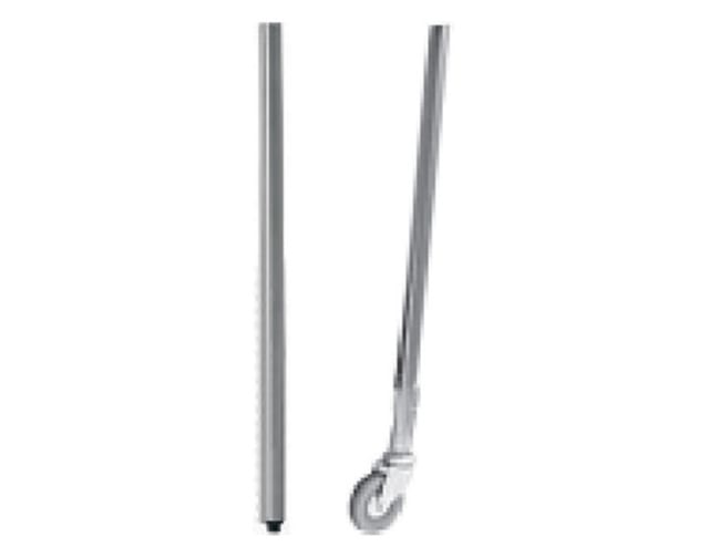 Simply Stainless Leg for Mobile Bench SSLEGMOBBRK