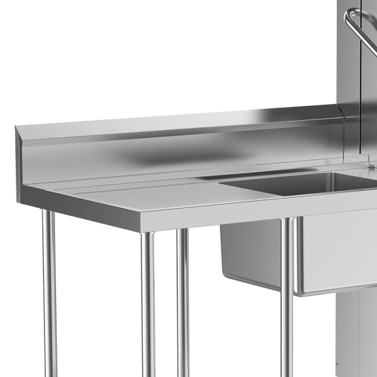Simply Stainless 1650mm wide Splashback Extension SSSBE.7.1650