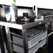 Simply Stainless Single Bar Module with Basket Rack SBM.BR.7.0650