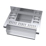 Simply Stainless Cocktail Station with Speed Rack SBM.CSB.7.0950