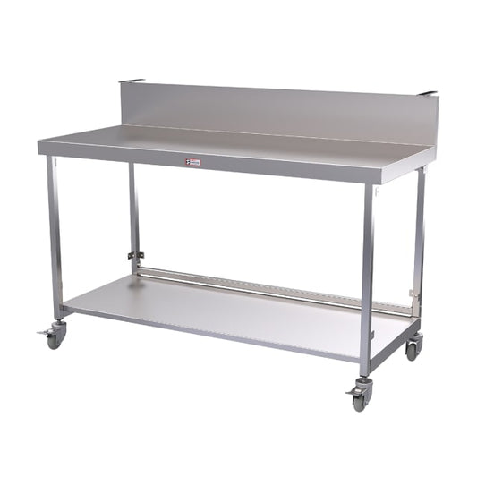 Simply Stainless Bar Modules 1200mm wide Mobile Bench SBM.M.6.1200