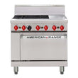 American Range 36" Oven Range AAR.4B.12G.P