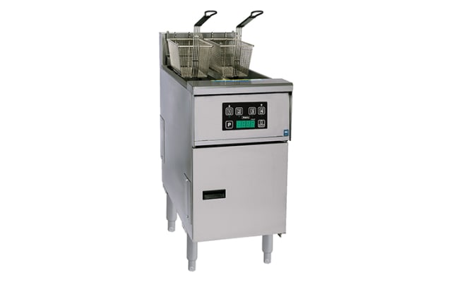 Anets Platinum Series Split Pot Electric Fryer with Digital Control AEP14TD