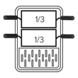 Giorik 1/3 Pasta Cooker Basket 2003046