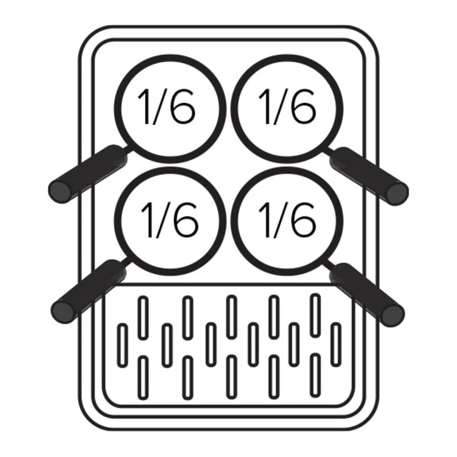 Giorik 1/6 Round Pasta Cooker Basket 2003080