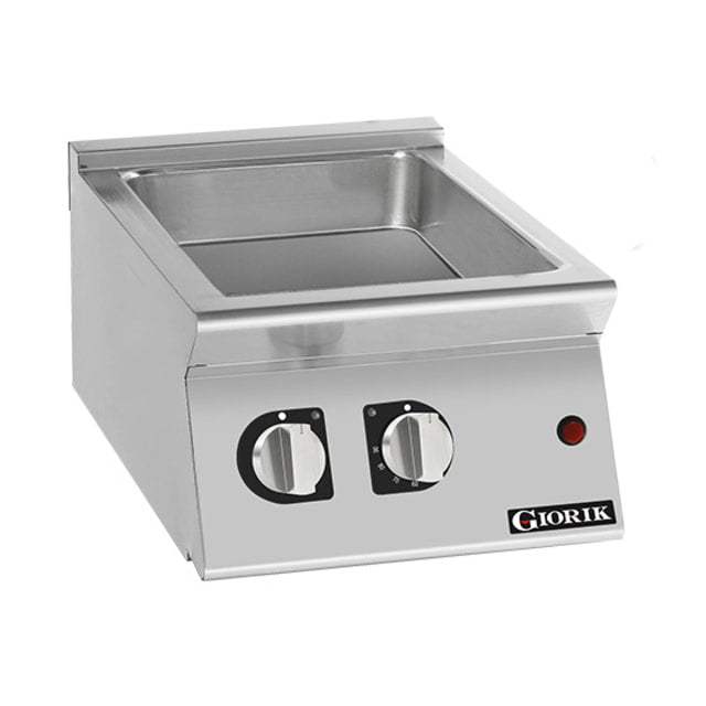Giorik 900 Series 400mm Electric 1/1GN + 1/3GN Bain Marie Top BM920TT