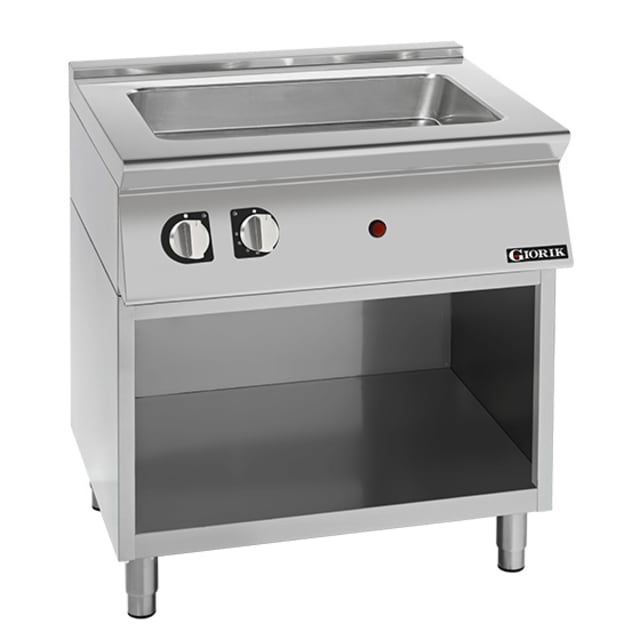 Giorik 900 Series 800mm Electric 2/1GN + 1/3 Bain Marie on Open Base BM940ET