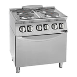 Giorik 700 Series 4 Zone Electric Range on Electric Oven CE74TET