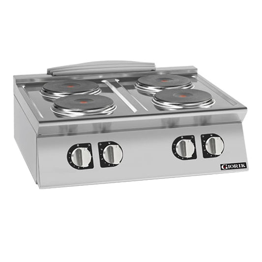 Giorik 700 Series 4 zone (round) Electric Boiling Top CE74TTT