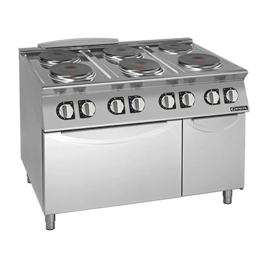 Giorik 700 Series 4 Zone Electric Range on Electric Oven CE76TET
