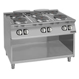 Giorik 700 Series 6 zone (round) Electric Boiling Top on Open Base CE76TGT